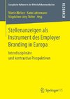 Stellenanzeigen als Instrument des Employer Branding in Europa