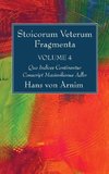 Stoicorum Veterum Fragmenta Volume 4