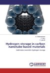 Hydrogen storage in carbon nanotube based materials