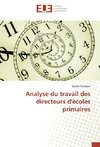 Analyse du travail des directeurs d'écoles primaires