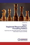 Syria: Neglected Responsibility, Prevailing Politics