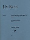 Das Wohltemperierte Klavier Teil 2 ohne Fingersätze, Urtext