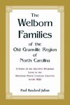 The Welborn Families of the Old Granville Region of North Carolina