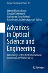 Advances in Optical Science and Engineering