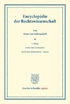 Encyclopädie der Rechtswissenschaft