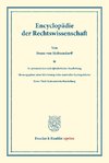 Encyclopädie der Rechtswissenschaft