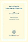 Encyclopädie der Rechtswissenschaft