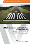 cMOOCs in der betrieblichen Weiterbildung