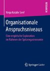 Organisationale Anspruchsniveaus