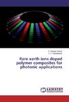 Rare earth ions doped polymer composites for photonic applications