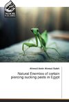 Natural Enemies of certain piercing sucking pests in Egypt