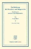 Die Erklärung der Menschen- und Bürgerrechte.