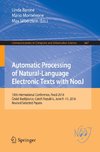 Automatic Processing of Natural-Language Electronic Texts with NooJ