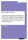 Actividad antimicrobiana de hidrolizados proteicos de semillas de 