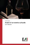 Analisi di un evento culturale