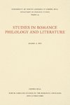 Studies in Romance Philology and Literature