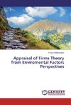 Appraisal of Firms Theory from Enviromental Factors Perspectives