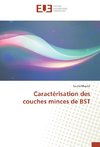 Caractérisation des couches minces de BST