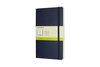 Moleskine Sapphire Blue Large Plain Notebook Soft