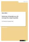 Marketing. Erfolgsfaktoren der strategischen Angebotspolitik