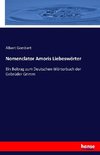 Nomenclator Amoris Liebeswörter