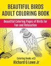 Beautiful Birds Adult Coloring Book