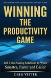 Winning the Productivity Game