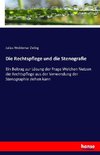 Die Rechtspflege und die Stenografie