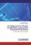 An Approach for Device localization using audio fingerprinting based