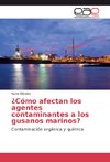 ¿Cómo afectan los agentes contaminantes a los gusanos marinos?