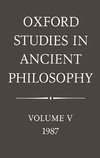 Oxford Studies in Ancient Philosophy