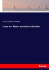 Franz von Kleists vermischte Schriften