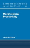 Morphological Productivity