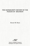 The Manuscript History of the Psalms of Solomon