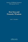 Ben Sira and Demotic Wisdom