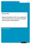 Kanga im Textilunterricht derGrundschule. Unterrichtsentwurf zum neuen Lehrplan 2004 in Baden-Württemberg