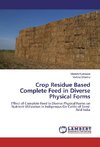 Crop Residue Based Complete Feed in Diverse Physical Forms