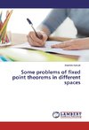 Some problems of fixed point theorems in different spaces