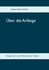 Über die Anfänge