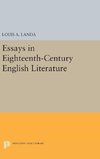 Essays in Eighteenth-Century English Literature