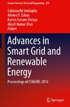 Advances in Smart Grid and Renewable Energy