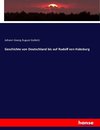 Geschichte von Deutschland bis auf Rudolf von Habsburg