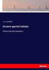 Ancient spanish ballads: