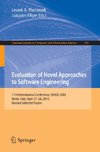 Evaluation of Novel Approaches to Software Engineering