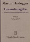 Gesamtausgabe Abt. 1 Veröffentlichte Schriften Bd. 13. Aus der Erfahrung des Denkens