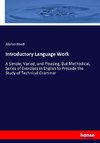 Introductory Language Work