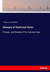 Glossary of Technical Terms