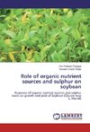 Role of organic nutrient sources and sulphur on soybean