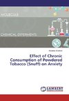 Effect of Chronic Consumption of Powdered Tobacco (Snuff) on Anxiety