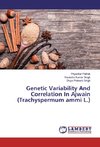 Genetic Variability And Correlation In Ajwain (Trachyspermum ammi L.)